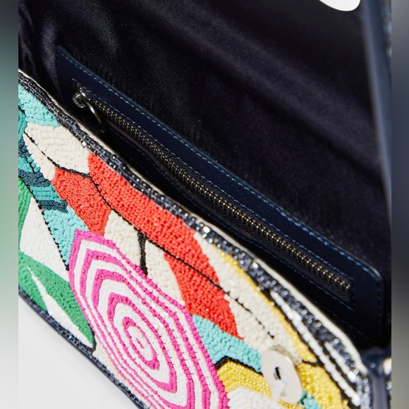 πΊπHPππΊ NWT Staud Beaded Tommy Bag Umbrellas - Picture 16 of 16